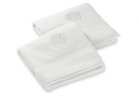 Набор из 2-х полотенец для рук Volkswagen Logo Hands Towel, 2 pcs, White