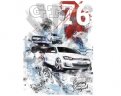 Памятный юбилейный плакат Volkswagen GTI Art Reproduction, Design Elements