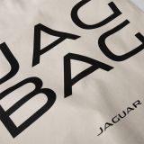 Хлопковая хозяйственная сумка Jaguar Canvas Tote Bag, White, артикул JELU055WTA