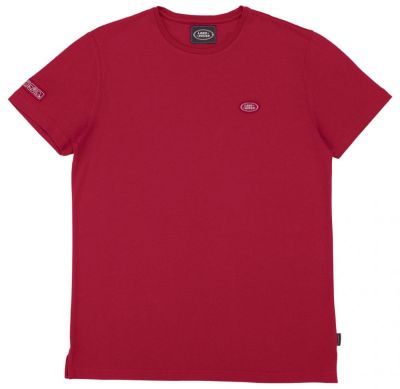 Мужская футболка Land Rover Men's Oval Badge T-shirt, Red