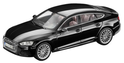 Модель автомобиля Audi A5 Sportback, Scale 1:43, Myth black