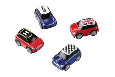 Набор моделей автомобиля Mini Countryman Funcar, Flag on the roof, Scale 1:100