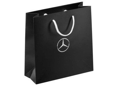 Малый бумажный пакет Mercedes Black Small 2017
