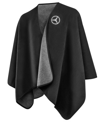 Флисовая накидка Mercedes Rwanda Fleece, Unisex, Black