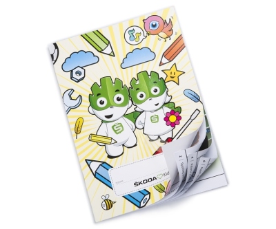 Детская книжка Skoda Children’s Workbook