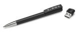 Шариковая ручка-флешка Volkswagen T-ROC Ball Pen - USB Flash, Black, артикул 2GA087210