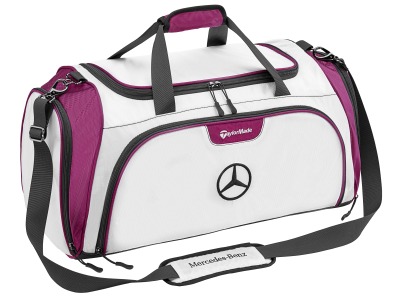Спортивная сумка Mercedes-Benz Golf Sports Bag, White/Plum