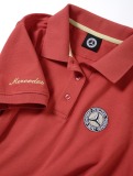 Женская рубашка-поло Mercedes Women's Polo Shirt, Red / Gold-coloured, артикул B66041602