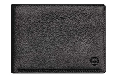 Кожаный кошелек для кредитных карт Mercedes-Benz Credit Card Wallet, RFID, Black