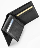 Кожаный кошелек для кредитных карт Mercedes-Benz Credit Card Wallet, RFID, Black, артикул B66953719