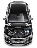 Модель автомобиля Audi A8 L, Mythos Black, Scale 1:18, артикул 5011708051