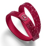 Женский браслет Mercedes Women's Bracelet, Milano, Red / Silver-coloured, Swarovski, артикул B66953585