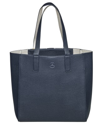 Сумка для покупок Mercedes-Benz Shopper, Blue / Silver-coloured