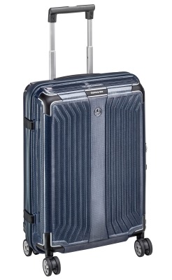 Чемодан для ручной клади Mercedes-Benz Suitcase, Lite Cube, Spinner 55, Denim Blue, by Samsonite