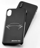 Чехол для iPhone X Mercedes-AMG Cover for iPhone® X, Black, артикул B66954126