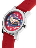 Детские наручные часы Mercedes-Benz Children's Watch, Mercedes-AMG GT, red / solarbeam / silver-coloured, артикул B66953523