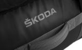 Дорожная сумка на колесиках Skoda Travel Bag on Wheels, Black/Gray, артикул 000087300J