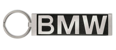 Брелок BMW Key Ring Pendant, Wordmark, Black