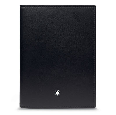 Кожаная обложка для паспорта BMW Passport Cover, by Montblanc, Black