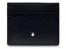 Кожаный футляр для кредитных карт BMW Credit Card Holder, by Montblanc, Black