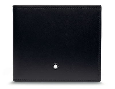 Кожаный кошелек BMW Wallet with Coin Compartment, by Montblanc, Black