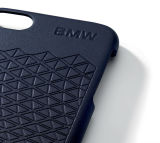 Кожаный чехол BMW Design для iPhone 7/8, Blue, артикул 80212454645