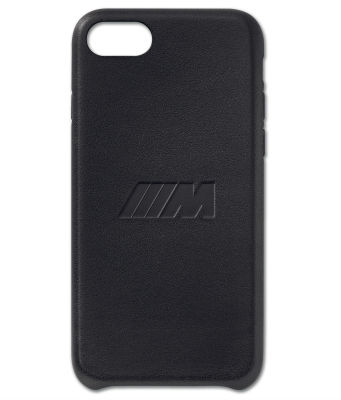 Кожаный чехол BMW M для iPhone X, Black