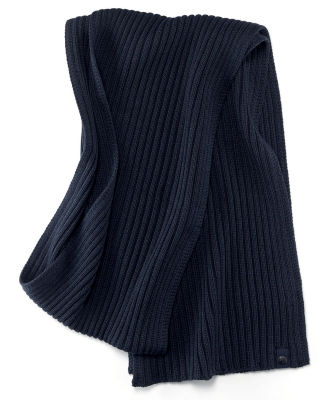 Вязаный шерстяной шарф BMW Knitted Scarf, Dark Blue