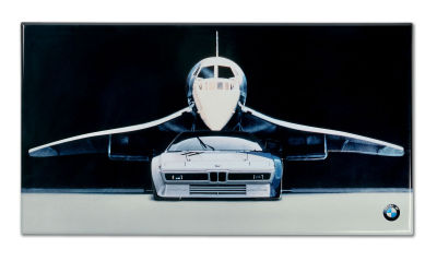 Металлическая пластина BMW M1 - Concorde Metal Sign