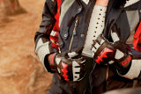 Мотоперчатки BMW Motorrad Rallye Glove, Unisex, Black/Red, артикул 76218395240