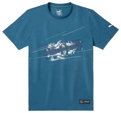 Мужская футболка Mercedes AMG Petronas Motorsport T-Shirt, Men's, Blue