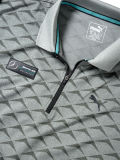 Мужская рубашка-поло Mercedes AMG Petronas Motorsport, Men's Polo Shirt, Grey, артикул B67995455