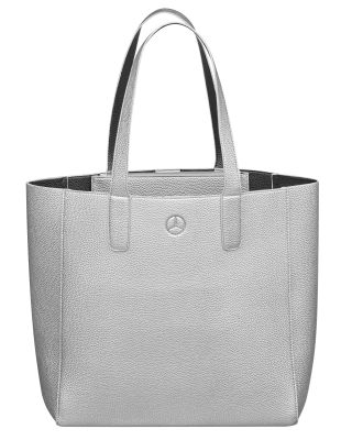 Сумка для покупок Mercedes-Benz Shopper, Silver / Black-coloured