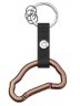 Брелок Smart Snap Hook Key Ring, Brown / Black