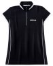 Женская рубашка-поло Mercedes-AMG Women's Polo Shirt, Black / White