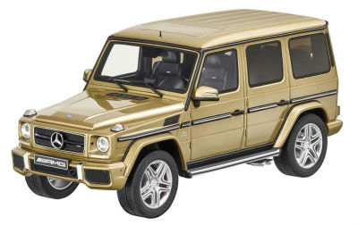 Модель Mercedes-AMG G 63, W463, Model year 2017, Pearl Gold, 1:18 Scale