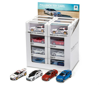 Инерционные модели BMW Pullback Toy Cars, Scale 1:41