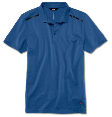 Мужская рубашка-поло BMW M Polo Shirt, Men, Marina Bay Blue