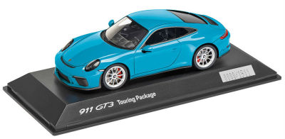Модель автомобиля Porsche 911 GT3 Touring Package, Miami Blue, 1:43, Limited Edition
