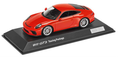 Модель автомобиля Porsche 911 GT3 Touring Package, Lava Orange, 1:43, Limited Edition