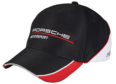 Бейсболка Porsche Baseball Cap, black/red/white - Motorsport Collection