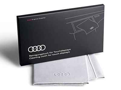 Чистящая салфетка для экранов и глянцевых поверхностей Audi Cleaning Cloth