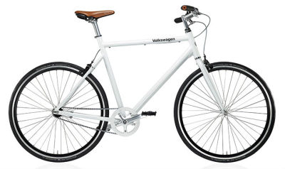 Односкоростной велосипед Volkswagen Single Gear Bike, Unisex, White