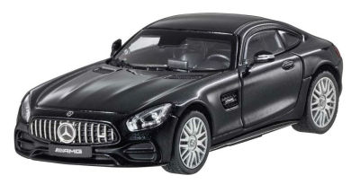 Модель Mercedes-AMG GT (C190), Coupé, Scale 1:43, Magnetite Black