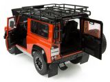 Модель автомобиля Land Rover Defender Final Edition Adventure, Scale 1:18, Orange, артикул LDLC035ORW