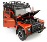 Модель автомобиля Land Rover Defender Final Edition Adventure, Scale 1:18, Orange, артикул LDLC035ORW