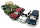 Набор моделей Land Rover Classic 5 Piece Set, Scale 1:76