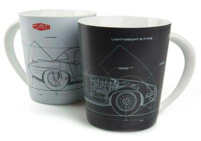 Набор из двух кофейных чашек Jaguar Heritage E-Type Mug, Set of two