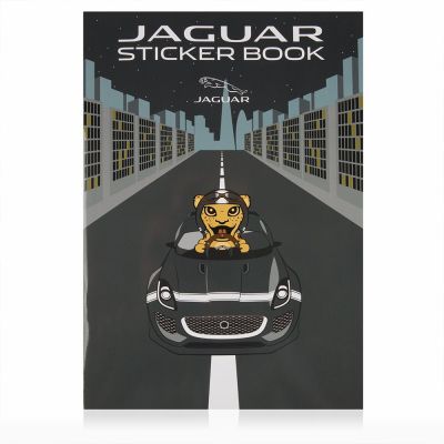 Детская книжка с наклейками Jaguar Children's Sticker Book