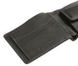 Кожаный кошелек BMW Motorrad Leather Wallet, Dark Grey, артикул 76898395743